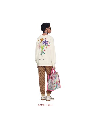 Oversize sweatshirt with Chateau Marmont