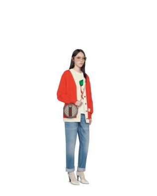 Ophidia mini GG round shoulder bag