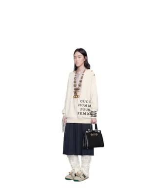 Gucci Zumi grainy leather small top handle bag