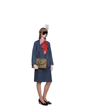 Rajah GG medium shoulder bag
