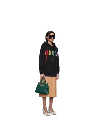 Gucci Zumi grainy leather small top handle bag