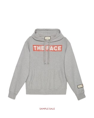 Hooded sweatshirt with 
