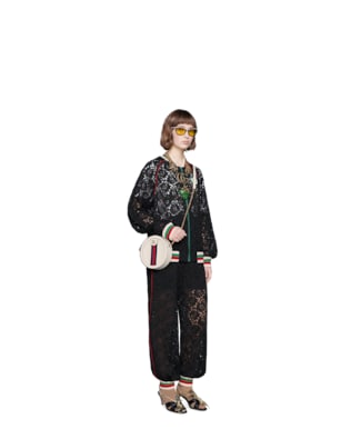 Ophidia mini round shoulder bag