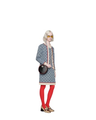 GG Marmont mini round shoulder bag