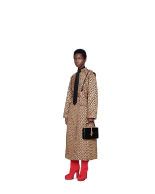 Sylvie 1969 patent leather mini top handle bag