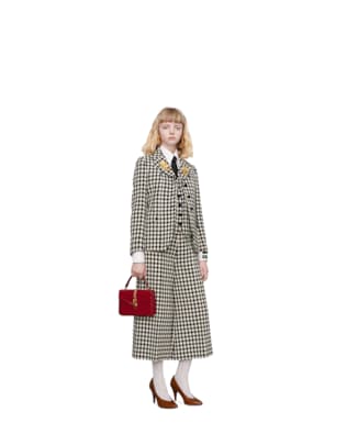 Sylvie 1969 patent leather mini top handle bag
