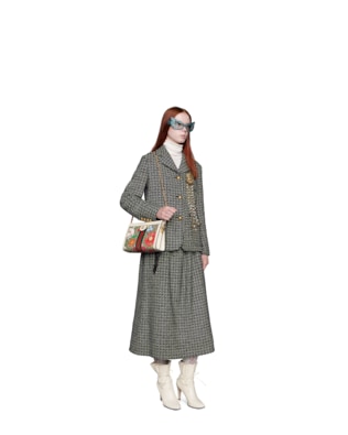 Ophidia GG Flora small shoulder bag