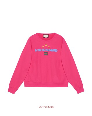Gucci Band print sweatshirt