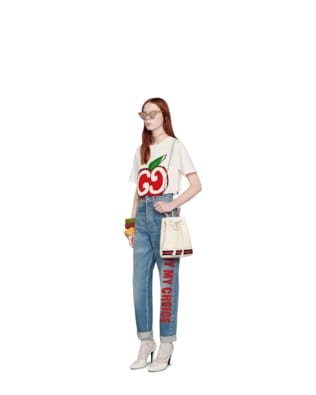 Ophidia small bucket bag