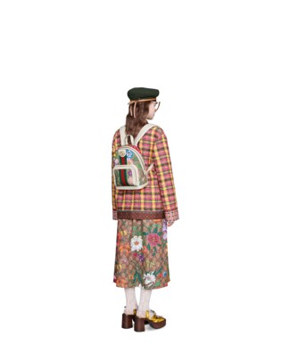 Ophidia GG Flora small backpack