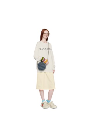 GG Marmont mini round shoulder bag