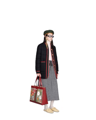 Ophidia GG Flora medium tote