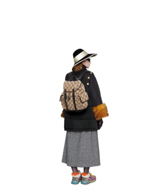 Small GG wool backpack