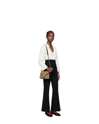 GG Marmont mini top handle bag