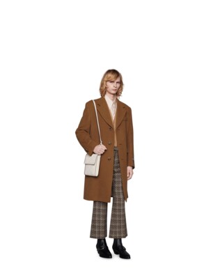 Cashmere cardigan with GG