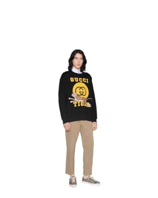 Gucci Tiger cotton sweatshirt 